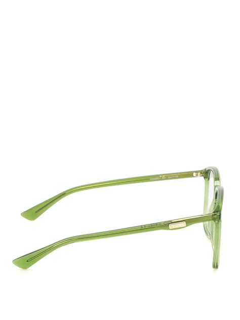 green gucci glasses frames|gucci glasses frames men's.